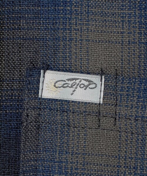 Cal Top（キャルトップ）の「＜CalTop＞オンブレ チェック シャツ（シャツ/ブラウス・メンズ・オリーブ/ネイビー/ダークブラウン・M/S）」の12枚目の写真