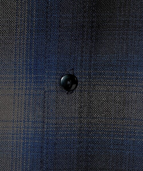 Cal Top（キャルトップ）の「＜CalTop＞オンブレ チェック シャツ（シャツ/ブラウス・メンズ・オリーブ/ネイビー/ダークブラウン・M/S）」の13枚目の写真