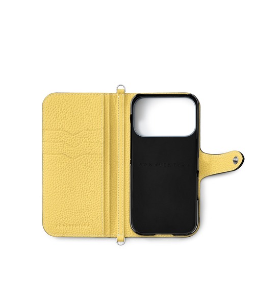 iPhone 17 Pro) ベルテッド ダイアリーケース シュリンクレザー