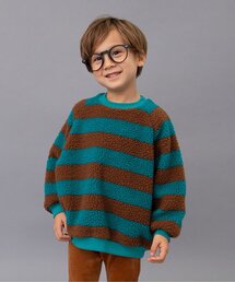 BREEZE(ブリーズ)の【ジュニア対応】ジャガードボアトレーナー(スウェット)