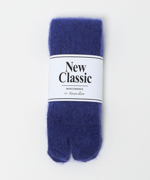Steven Alan（スティーブンアラン）の「＜MARCOMONDE × Steven Alan＞MOHAIR MIX TABI SOCKS/ソックス（ソックス/靴下・レディース・パープル/ダークブラウン/グレー系/オフホワイト・FREE）」の7枚目の写真