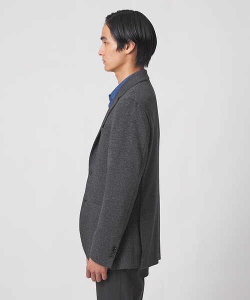 UNITED ARROWS（ユナイテッドアローズ）の「ハウンドトゥース ジャージ シングル2ボタン テーラードジャケット COMFORT EASY‐MODEL（テーラードジャケット・メンズ・ダークグレー・46/50/48/44/52）」の11枚目の写真