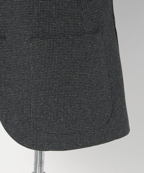 UNITED ARROWS（ユナイテッドアローズ）の「ハウンドトゥース ジャージ シングル2ボタン テーラードジャケット COMFORT EASY‐MODEL（テーラードジャケット・メンズ・ダークグレー・46/50/48/44/52）」の18枚目の写真