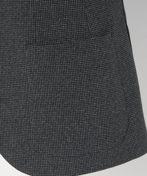 UNITED ARROWS（ユナイテッドアローズ）の「ハウンドトゥース ジャージ シングル2ボタン テーラードジャケット COMFORT EASY‐MODEL（テーラードジャケット・メンズ・ダークグレー・46/50/48/44/52）」の19枚目の写真
