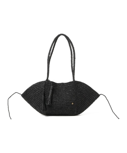 Demi-Luxe BEAMS（デミルクス ビームス）の「MAISON N.H PARIS / クロワッサン ショルダーバッグ（トートバッグ・レディース・ブラック/ナチュラル・ONE SIZE）」の2枚目の写真