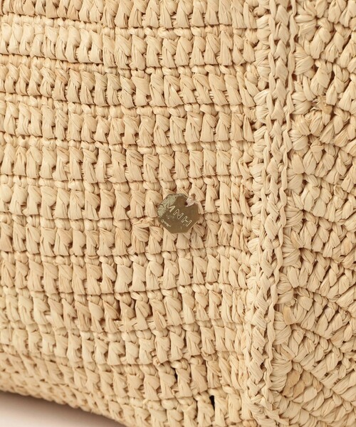 Demi-Luxe BEAMS（デミルクス ビームス）の「MAISON N.H PARIS / クロワッサン ショルダーバッグ（トートバッグ・レディース・ブラック/ナチュラル・ONE SIZE）」の8枚目の写真