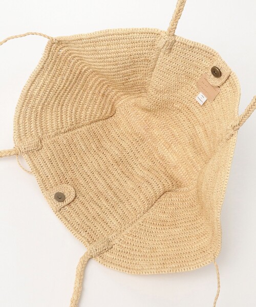 Demi-Luxe BEAMS（デミルクス ビームス）の「MAISON N.H PARIS / クロワッサン ショルダーバッグ（トートバッグ・レディース・ブラック/ナチュラル・ONE SIZE）」の6枚目の写真