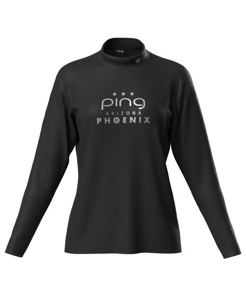 PING APPAREL】トリコットハイネックシャツ ＜LADIES LINE＞ (LADIES