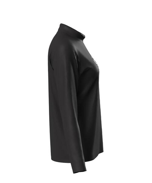 【ブラック】トリコットハイネックシャツ <LADIES LINE> (LADIES) PING APPAREL】トリコットハイネックシャツ ＜LADIES LINE＞ (LADIES