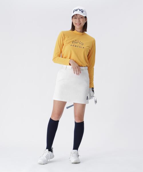PING APPAREL】トリコットハイネックシャツ ＜LADIES LINE＞ (LADIES
