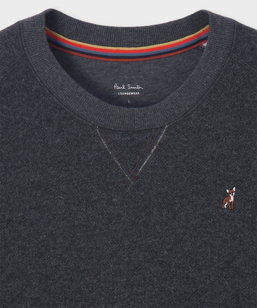 Paul Smith（ポールスミス）の「“Japan Dog” スウェット【853294 7125XL】（スウェット・メンズ・グレー/チャコールグレー/ネイビー・X-LARGE）」の4枚目の写真