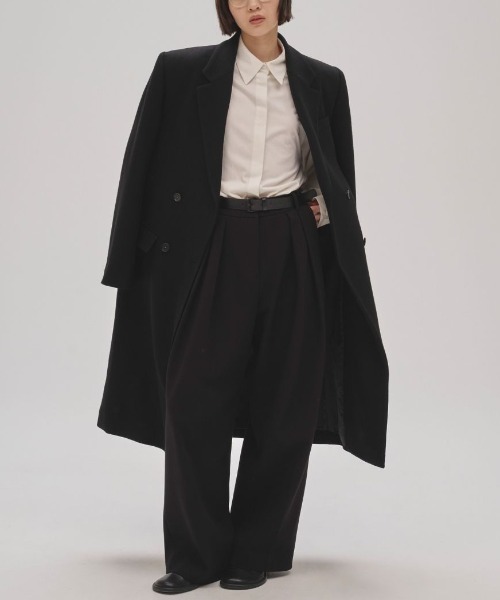 TODAYFUL（トゥデイフル）の「TODAYFUL Wool 100% Chester Coat 12520005（チェスターコート・レディース・ブラウン/ブラック・36/38）」の3枚目の写真