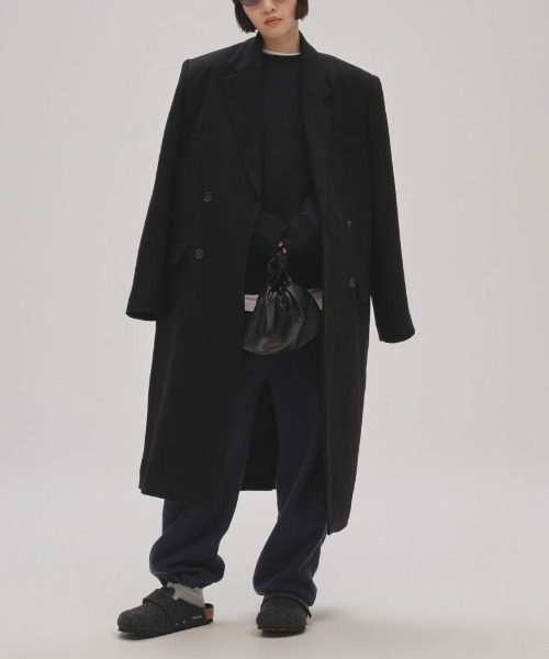 TODAYFUL（トゥデイフル）の「TODAYFUL Wool 100% Chester Coat 12520005（チェスターコート・レディース・ブラウン/ブラック・36/38）」の6枚目の写真