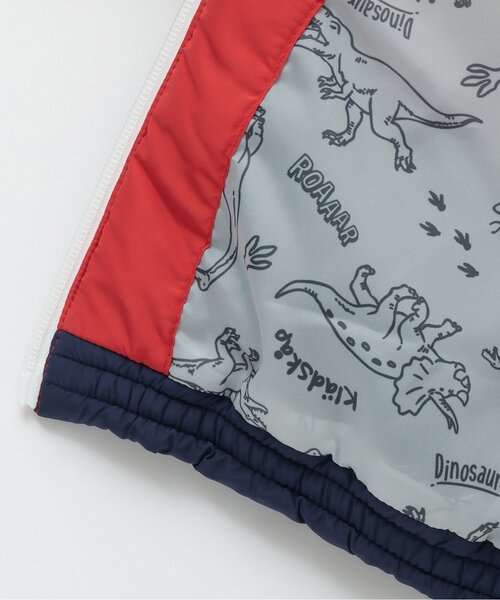kladskap（クレードスコープ）の「恐竜3way中わたブルゾン（ブルゾン・キッズ・カーキ/黄緑系/レッド・90cm/120cm/130cm/100cm/110cm/80ｃｍ）」の12枚目の写真