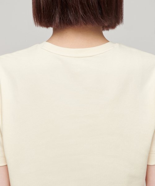 MUSINSA STANDARD WOMAN（ムシンサスタンダードウーマン）の「ウィメンズクルーネッククロップTシャツ[エグレット]（Tシャツ/カットソー・レディース・その他・SMALL/MEDIUM/LARGE/X-LARGE/X-SMALL）」の4枚目の写真
