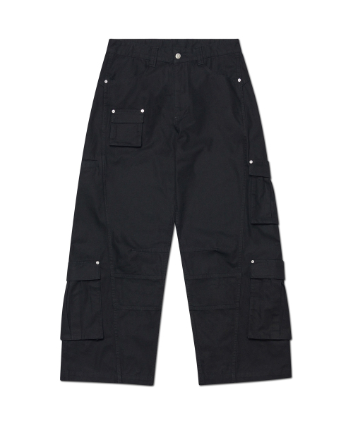9P CARGO PANTS - WASHED BLACK