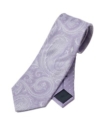 MEN'S BIGI（メンズビギ）の「シャドーペイズリー×ドット柄シルクネクタイ（ネクタイ）」