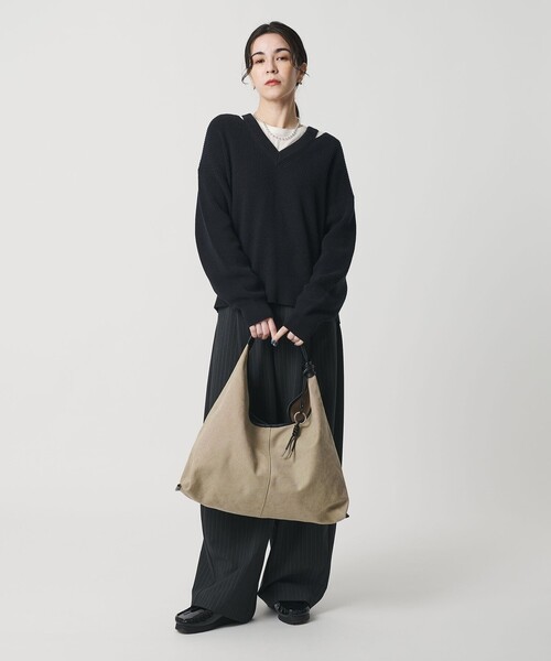 BEAUTY&YOUTH UNITED ARROWS（ビューティーアンドユースユナイテッドアローズ）の「チャーム ショルダーバッグ（ショルダーバッグ・レディース・ブラック/ベージュ・FREE）」の7枚目の写真