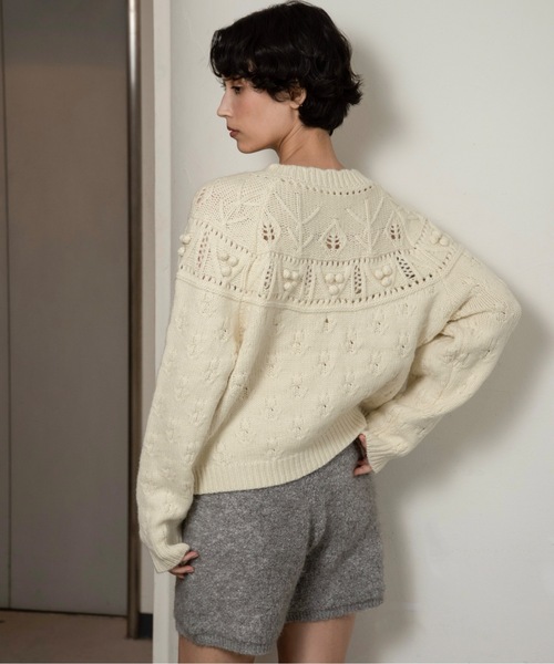 lawgy（ラウジー）の「boa rib short pants / ボアリブショートパンツ（その他パンツ・レディース・グレー/アイボリー・FREE）」の12枚目の写真