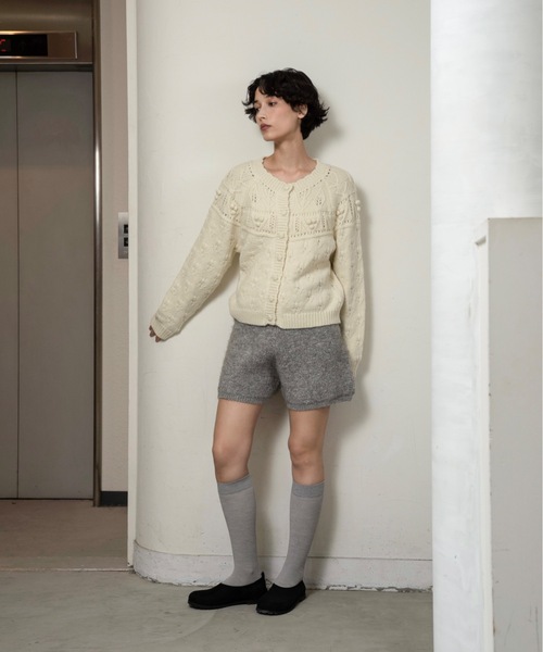 boa rib short pants / ボアリブショートパンツ（その他パンツ