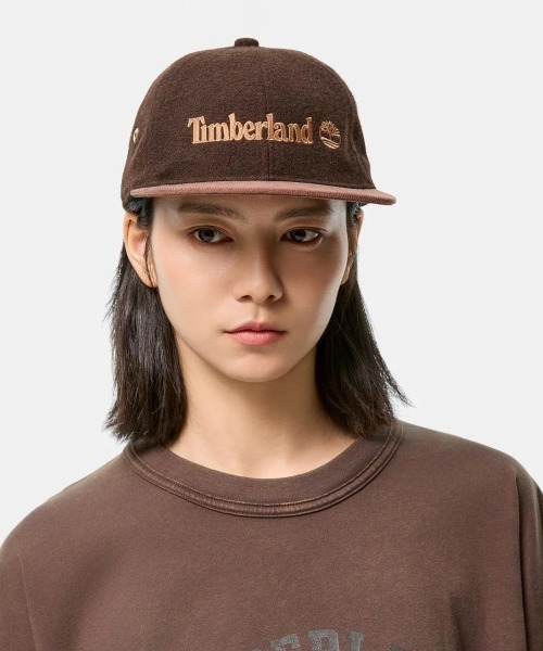 Timberland（ティンバーランド）の「Timberland [TOKYO DESIGN COLLECTIVE] Cord Brim Hat（ティンバーランド [トウキョウ デザイン コレクティブ] コーデュロイ ブリム ハット）（キャップ・メンズ・ブラック系/ブラウン系・ONE SIZE）」の2枚目の写真
