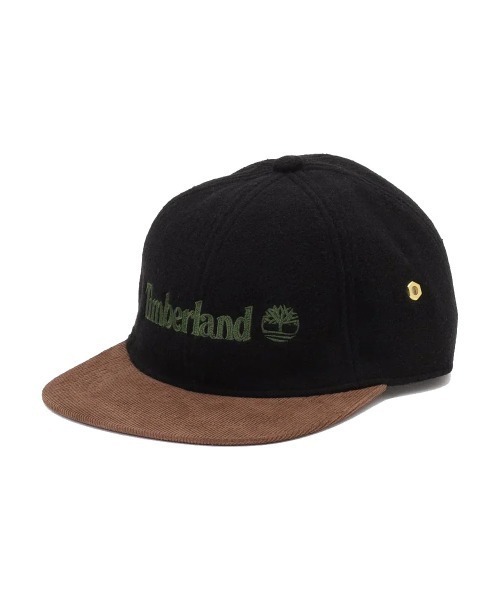 Timberland（ティンバーランド）の「Timberland [TOKYO DESIGN COLLECTIVE] Cord Brim Hat（ティンバーランド [トウキョウ デザイン コレクティブ] コーデュロイ ブリム ハット）（キャップ・メンズ・ブラック系・ONE SIZE）」の2枚目の写真