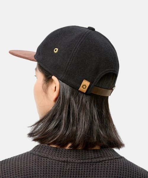 Timberland（ティンバーランド）の「Timberland [TOKYO DESIGN COLLECTIVE] Cord Brim Hat（ティンバーランド [トウキョウ デザイン コレクティブ] コーデュロイ ブリム ハット）（キャップ・メンズ・ブラック系・ONE SIZE）」の4枚目の写真