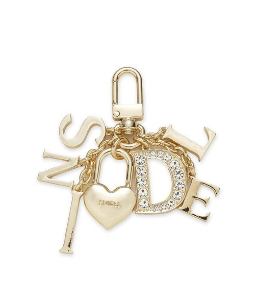 SNIDEL（スナイデル）の「メタルロゴチャーム（キーケース/キーアクセサリー・レディース・ゴールド/マルチ・F）」の3枚目の写真