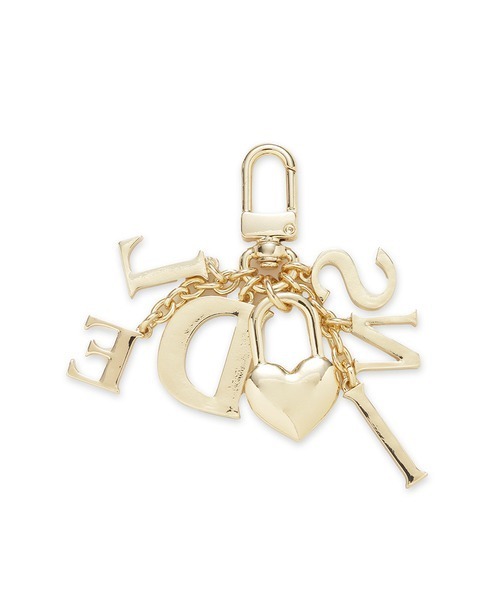 SNIDEL（スナイデル）の「メタルロゴチャーム（キーケース/キーアクセサリー・レディース・ゴールド/マルチ・F）」の4枚目の写真