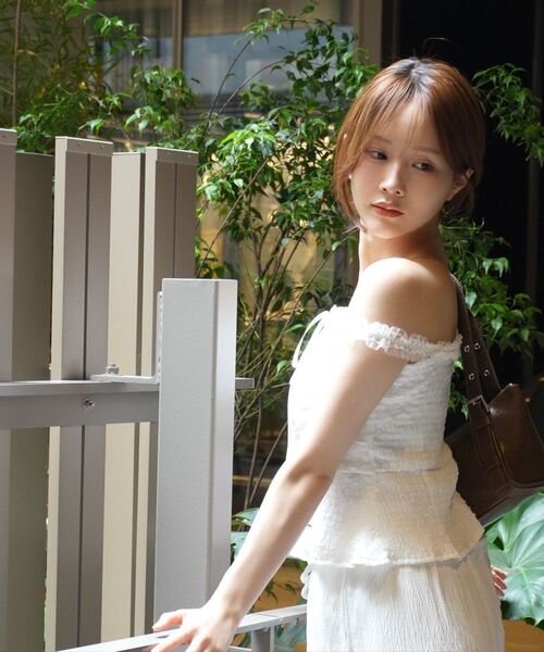 ROSEFRANTZ（ロゼフランツ）の「Lace Off Shoulder Sleeveless [White]（シャツ/ブラウス・レディース・ホワイト・SMALL/MEDIUM）」の10枚目の写真