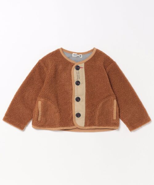 RAGMART(ラグマート)の「ボアジャケット(その他アウター・キッズ・ブラウン/グリーン・110cm/120cm/130cm/100cm)」の1枚目の写真