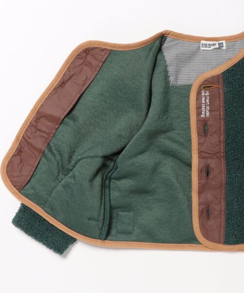 RAGMART(ラグマート)の「ボアジャケット(その他アウター・キッズ・ブラウン/グリーン・110cm/120cm/130cm/100cm)」の4枚目の写真