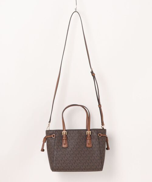 MICHAEL KORS（マイケルコース）の「VOYAGER XS CONV TZ TOTE トートバッグ（トートバッグ・レディース・ブラウン・FREE）」の2枚目の写真