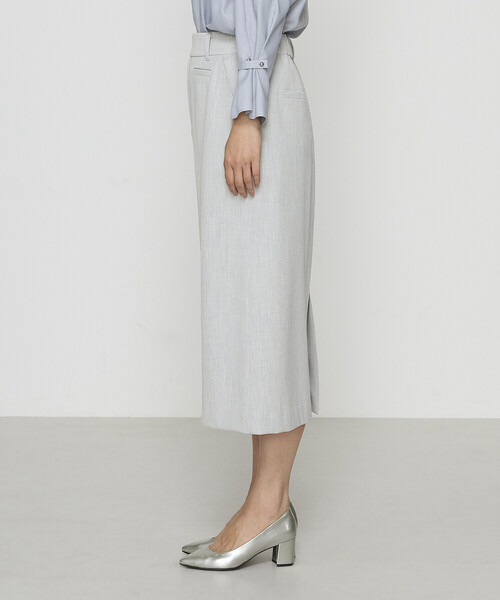 COMME CA（コムサ）の「裏起毛2WAYストレッチ スカート（スカート・レディース・ブラック/ライトグレー/ブラウン・11号/9号/7号）」の10枚目の写真