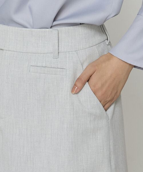 COMME CA（コムサ）の「裏起毛2WAYストレッチ スカート（スカート・レディース・ブラック/ライトグレー/ブラウン・11号/9号/7号）」の13枚目の写真