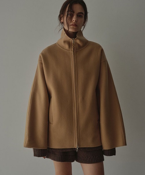 メルトンスタンドネックリバーブルゾン（ブルゾン）｜ETRE TOKYO