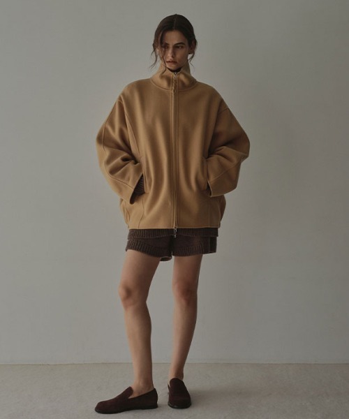 メルトンスタンドネックリバーブルゾン（ブルゾン）｜ETRE TOKYO