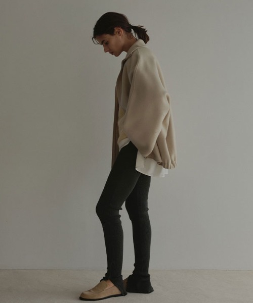 メルトンスタンドネックリバーブルゾン（ブルゾン）｜ETRE TOKYO