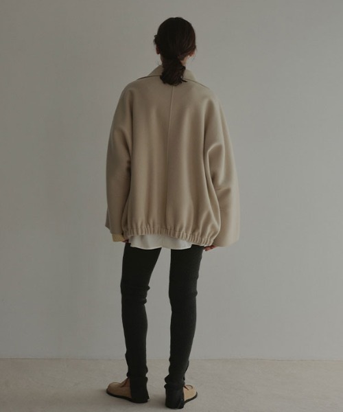 メルトンスタンドネックリバーブルゾン（ブルゾン）｜ETRE TOKYO