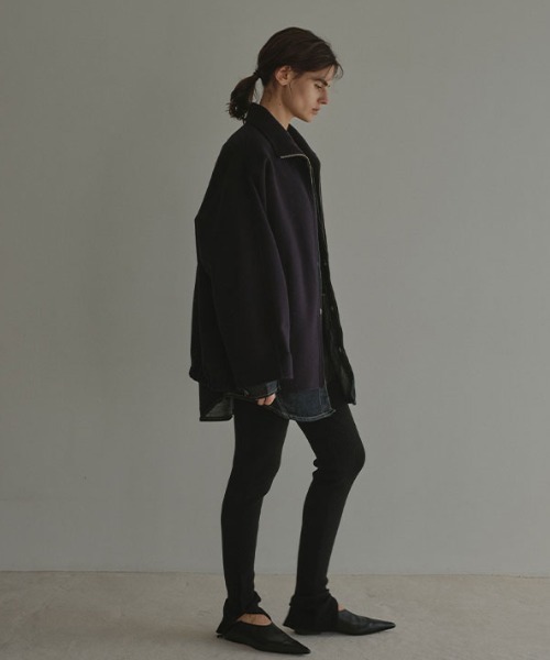 ETRE TOKYO メルトンスタンドネックリバーブルゾン メルトンスタンドネックリバーブルゾン（ブルゾン）｜ETRE TOKYO