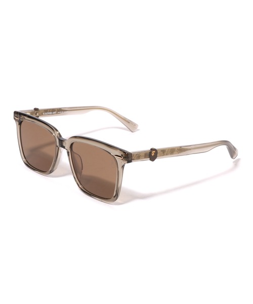 A BATHING APE(アベイシングエイプ)の「SUNGLASSES #35(サングラス・メンズ・ベージュ/ブラック/グレー・FREE)」の3枚目の写真