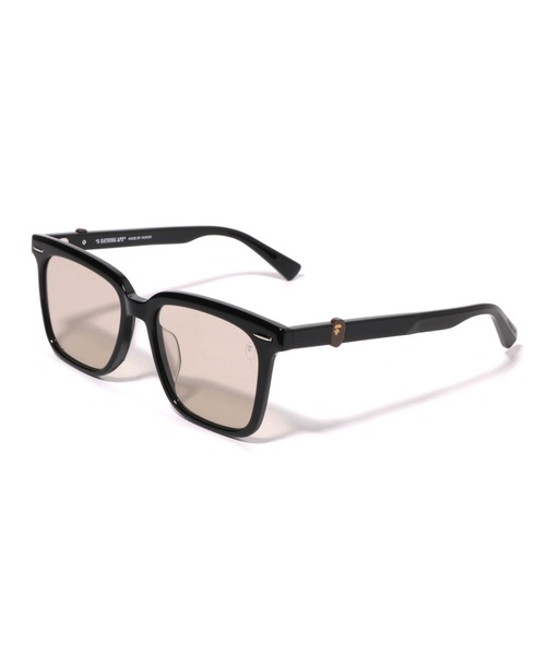 A BATHING APE(アベイシングエイプ)の「SUNGLASSES #35(サングラス・メンズ・ベージュ/ブラック/グレー・FREE)」の2枚目の写真