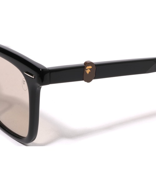 A BATHING APE(アベイシングエイプ)の「SUNGLASSES #35(サングラス・メンズ・ベージュ/ブラック/グレー・FREE)」の7枚目の写真