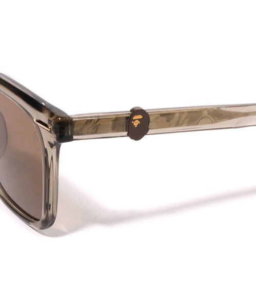 A BATHING APE(アベイシングエイプ)の「SUNGLASSES #35(サングラス・メンズ・ベージュ/ブラック/グレー・FREE)」の9枚目の写真