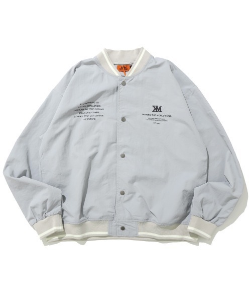 KRIFF MAYER Kid's Collection（クリフメイヤーキッズコレクション）の「シャカシャカスタジャン（スタジャン・キッズ・グレー/ブラック/オリーブ/サックスブルー・120/130/140/150/160/170）」の3枚目の写真