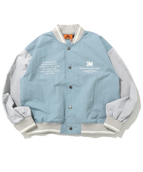 KRIFF MAYER Kid's Collection（クリフメイヤーキッズコレクション）の「シャカシャカスタジャン（スタジャン・キッズ・グレー/ブラック/オリーブ/サックスブルー・120/130/140/150/160/170）」の16枚目の写真