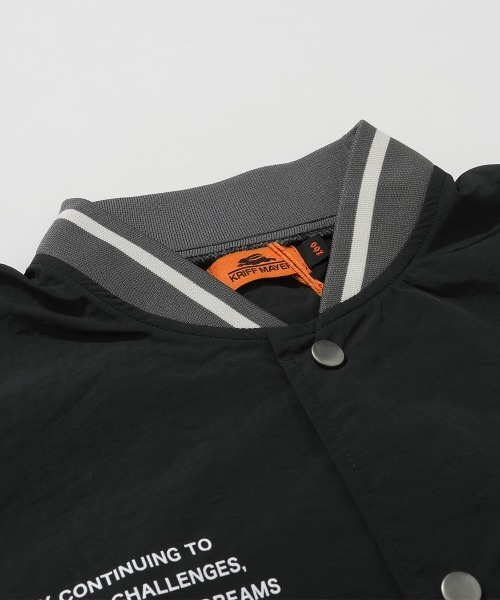 KRIFF MAYER Kid's Collection（クリフメイヤーキッズコレクション）の「シャカシャカスタジャン（スタジャン・キッズ・グレー/ブラック/オリーブ/サックスブルー・120/130/140/150/160/170）」の12枚目の写真