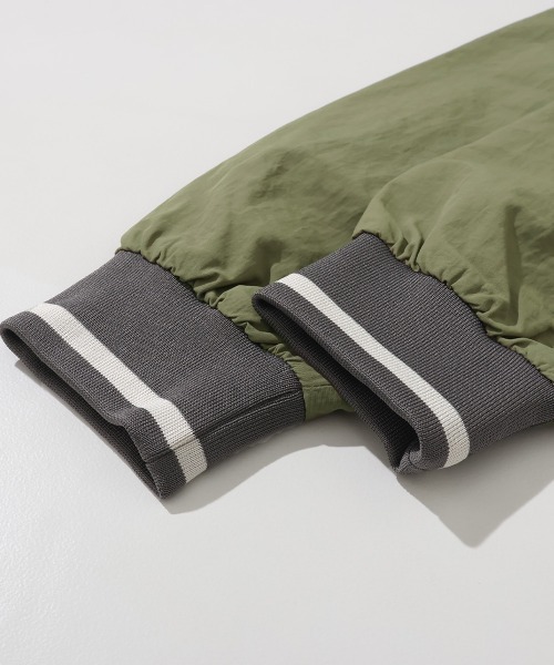 KRIFF MAYER Kid's Collection（クリフメイヤーキッズコレクション）の「シャカシャカスタジャン（スタジャン・キッズ・グレー/ブラック/オリーブ/サックスブルー・120/130/140/150/160/170）」の9枚目の写真