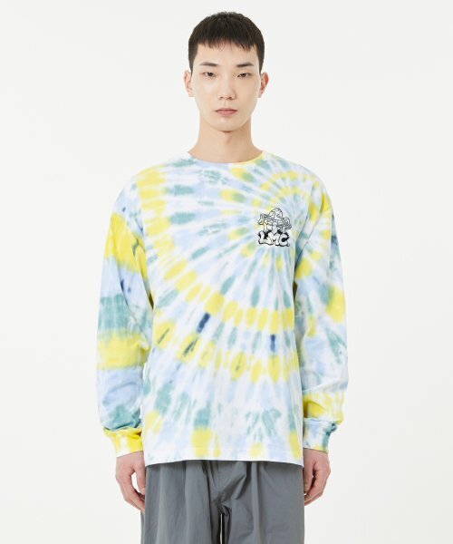 LMCの「TIE DYE MUSHROOM LONG SLV TEE yellow(Tシャツ/カットソー・レディース・その他・MEDIUM/SMALL/X-LARGE/LARGE)」の3枚目の写真