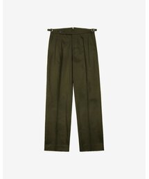 Reve Cotton Washed Trousers (Khaki)